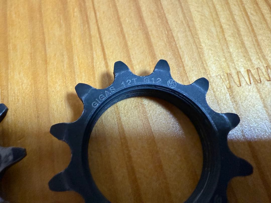 NJS ピスト　ギア　まとめ　シマノ　スギノ