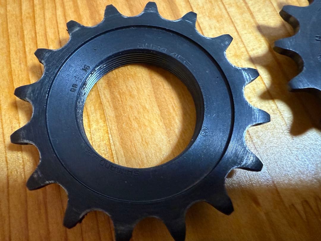 NJS ピスト　ギア　まとめ　シマノ　スギノ