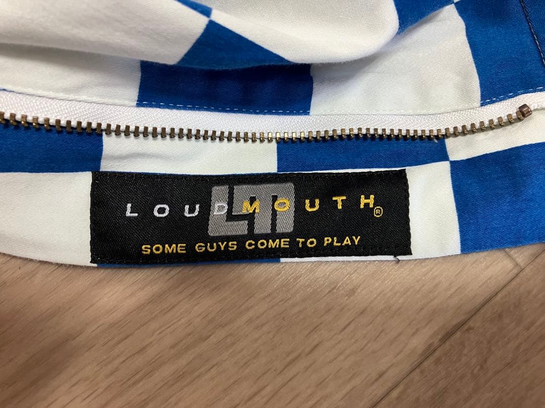 LOUDMOUTH チェッカーパターン ゴルフパンツ