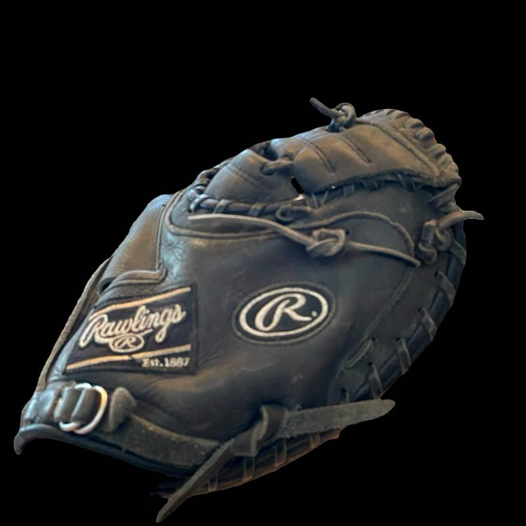 専用。Rawlings ローリングス 一般軟式 キャッチャーミット 黒 ブラック