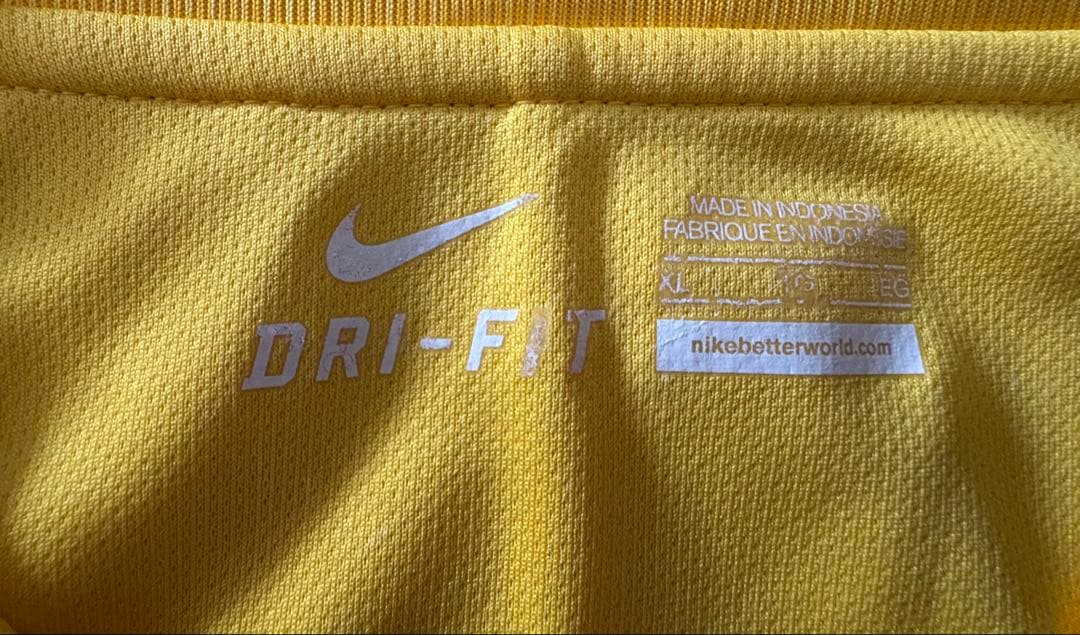 NIKE サッカー ブラジル代表ユニフォーム XL