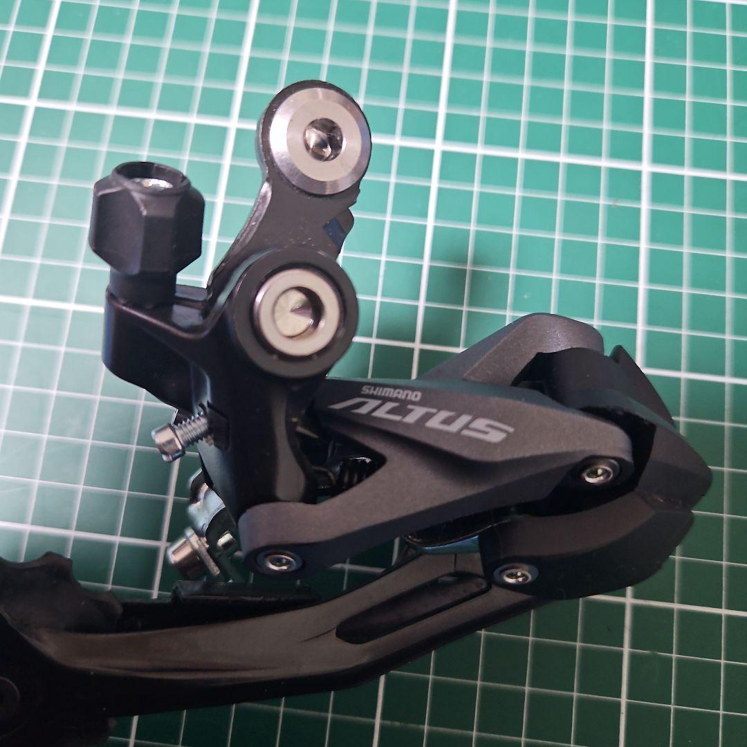 Shimano ALIVIO ALTUSミックス　9速変速セット
