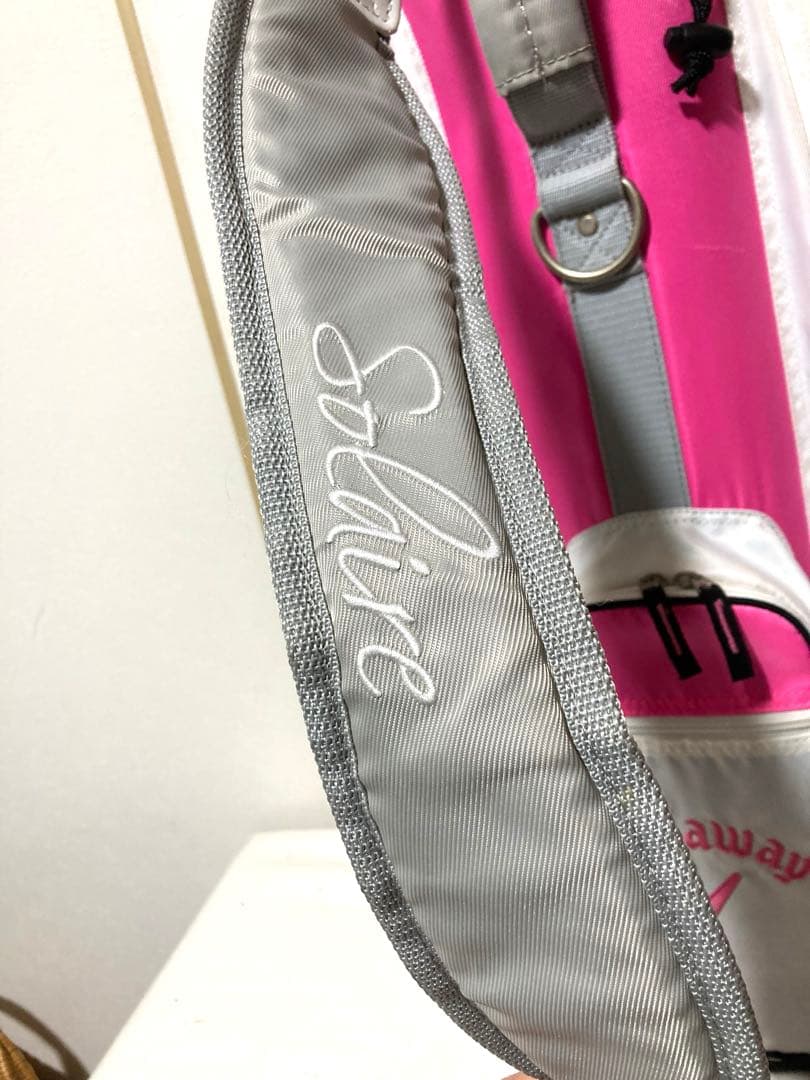 Callaway Solaire キャロウェイ ゴルフバッグ ピンク 美品