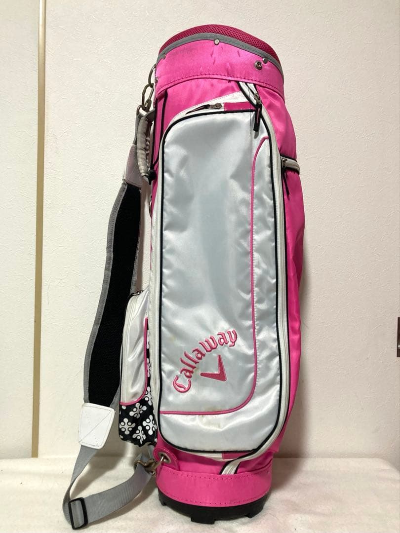 Callaway Solaire キャロウェイ ゴルフバッグ ピンク 美品
