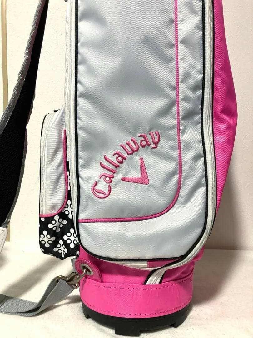Callaway Solaire キャロウェイ ゴルフバッグ ピンク 美品