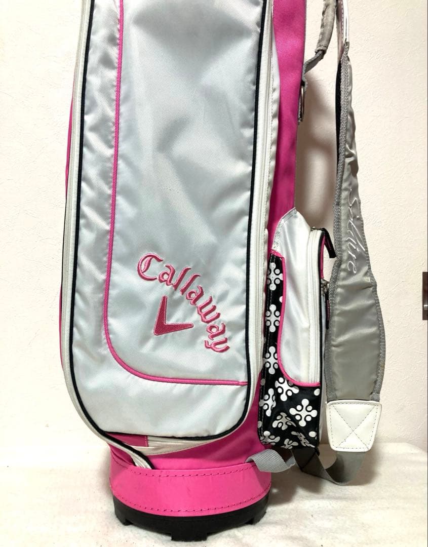 Callaway Solaire キャロウェイ ゴルフバッグ ピンク 美品