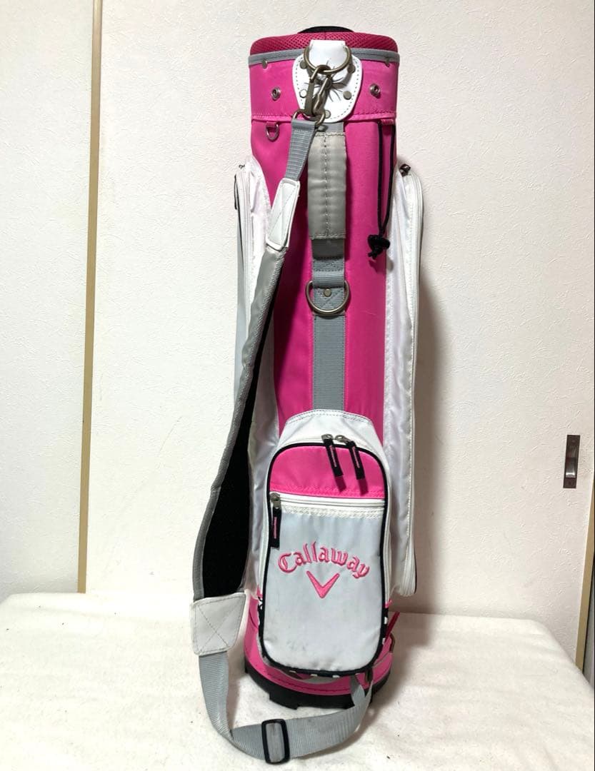 Callaway Solaire キャロウェイ ゴルフバッグ ピンク 美品
