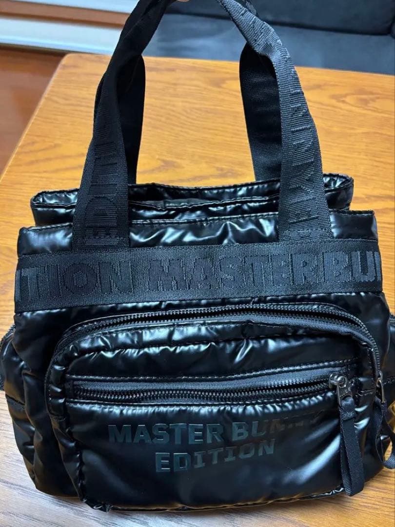 MASTER BUNNY EDITION ナイロンブラックカートバッグ