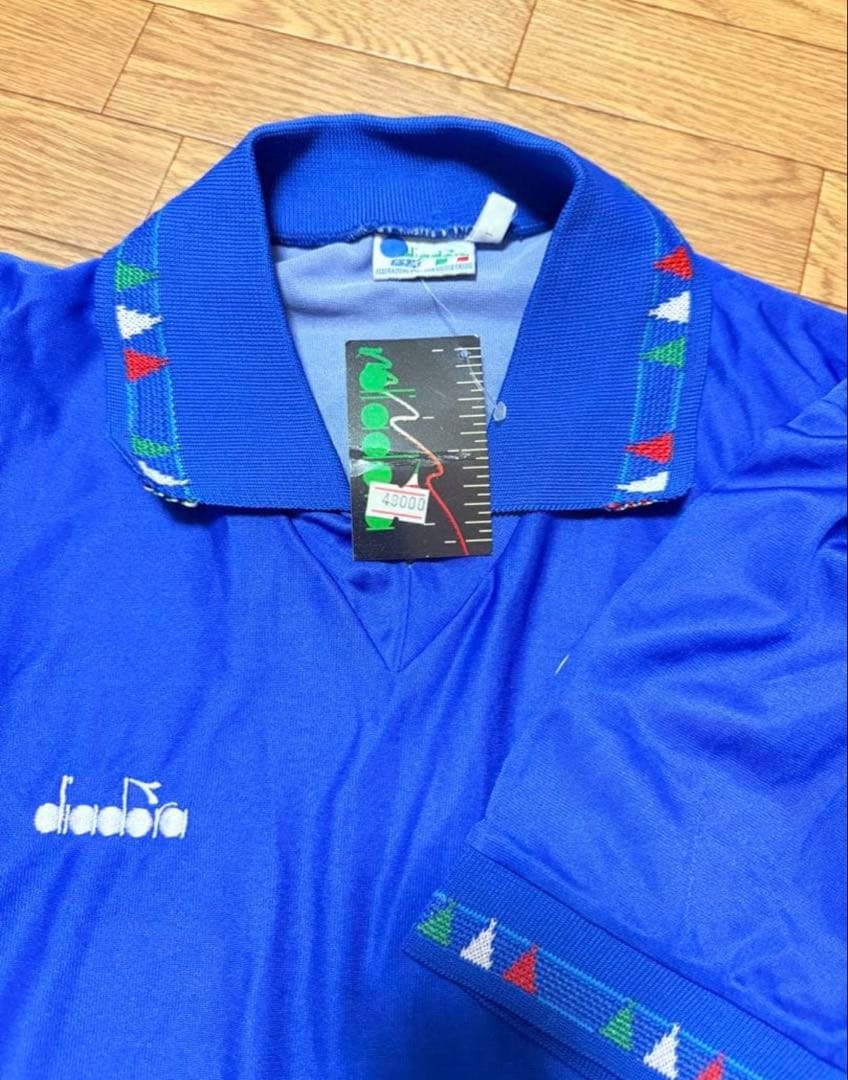 diadora イタリア代表 シャツ 青