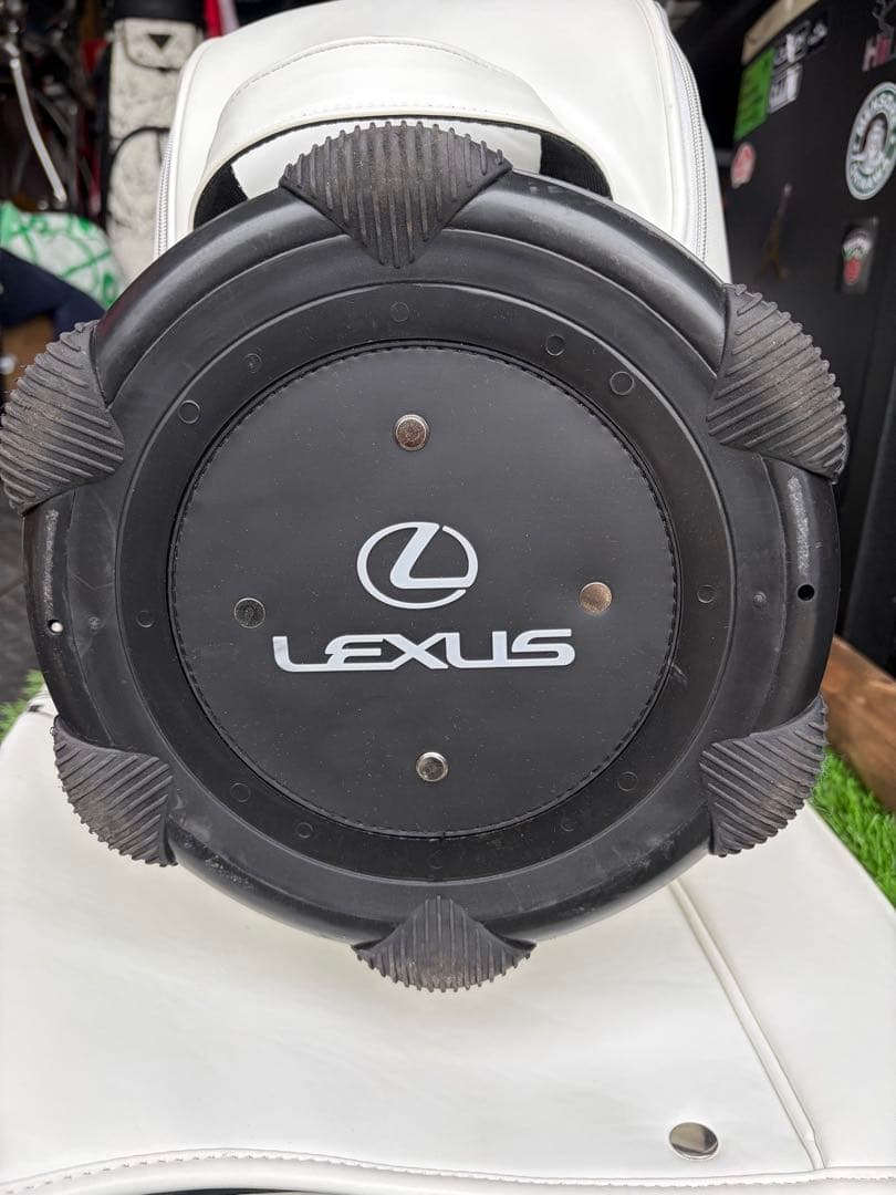 LEXUS ゴルフバッグ・キャディバッグ ホワイト