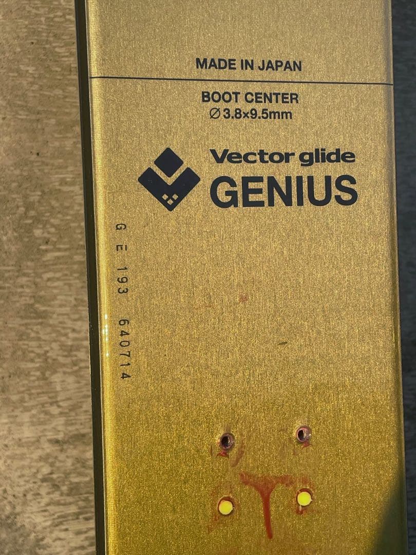スキー VECTOR GLIDE GENIUS 193 cm