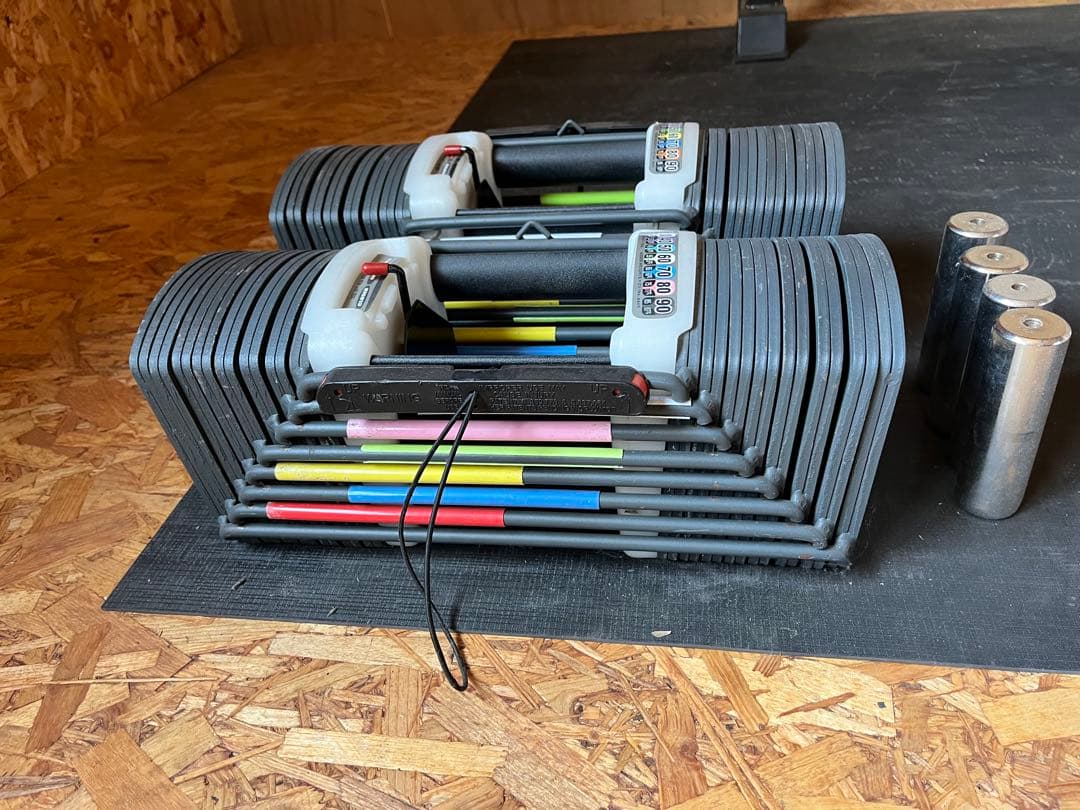 【引取希望】可変式ブロックダンベル　41kg×2個