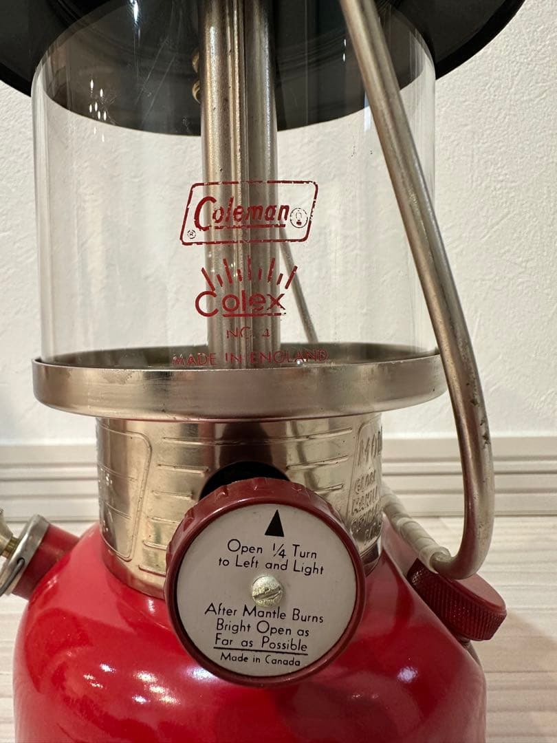 Coleman 335 赤 ランタン NOS 79年6月製造　colex 元箱付