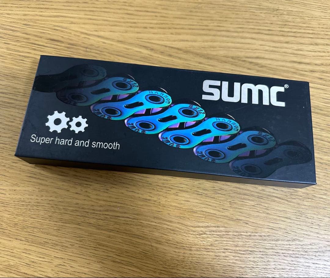 SUMC 最上級SX12SL 黒　ブラック 自転車　ギア12速用チェーン