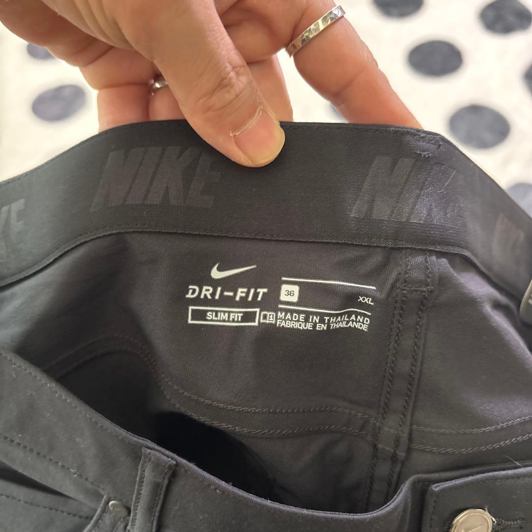 【未使用品】NIKE フレックス ゴルフパンツ サイズ36 黒　ストレッチ