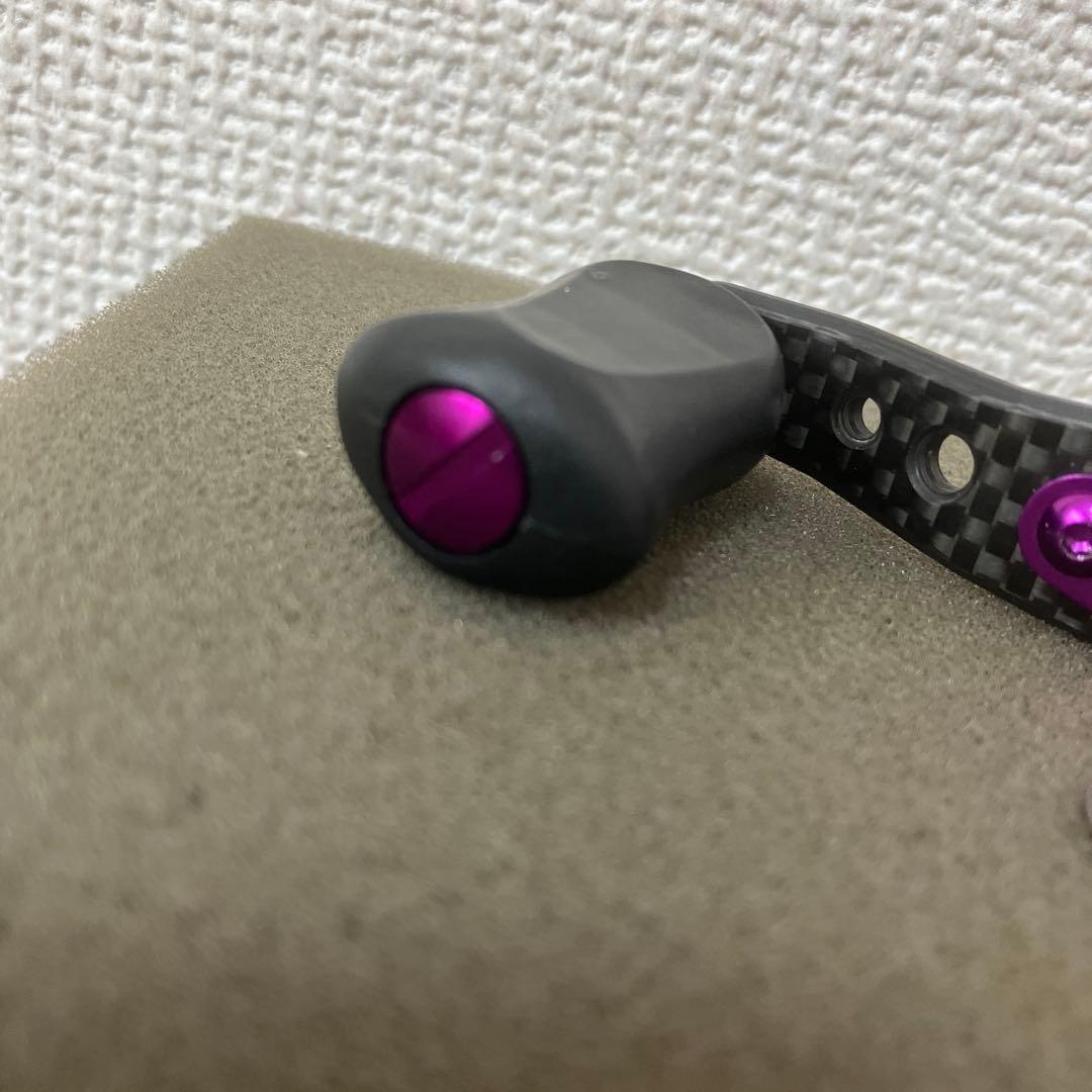 KTF☆アブ⭐︎ダイワ⭐︎オフセットカーボンハンドル85mm￼⭐︎F-11