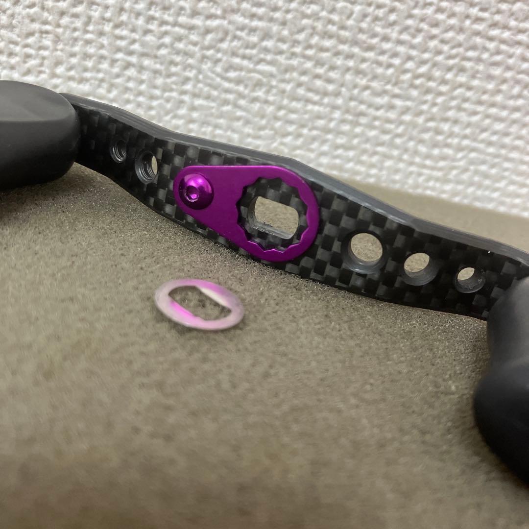 KTF☆アブ⭐︎ダイワ⭐︎オフセットカーボンハンドル85mm￼⭐︎F-11
