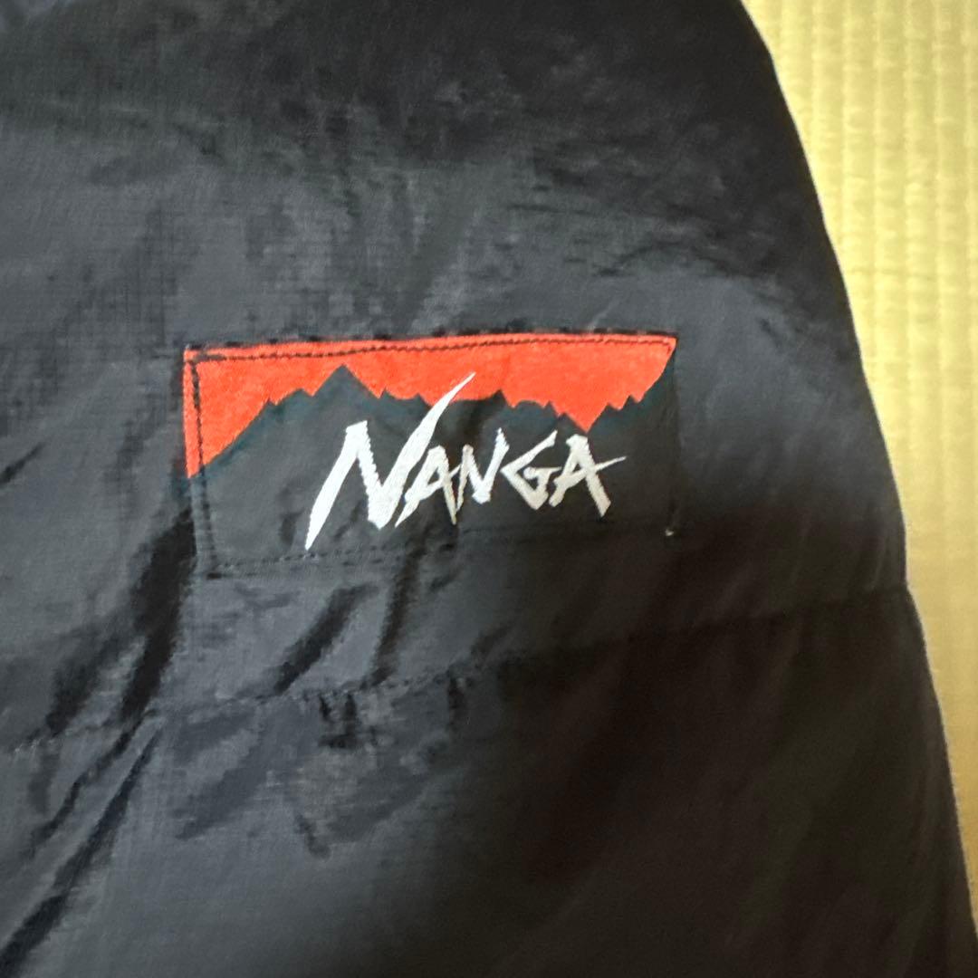 NANGA ナンガ×山渓　オーロラ600DX　ブラック　寝袋　シュラフ