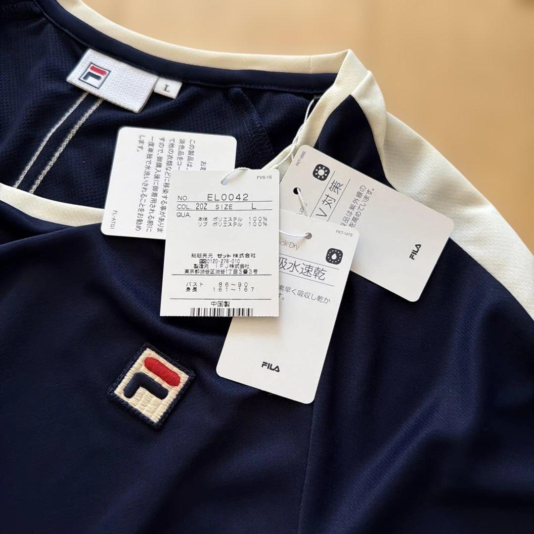 【新品・タグ付き】FILA レディース ワンピース EL0042 ネイビー