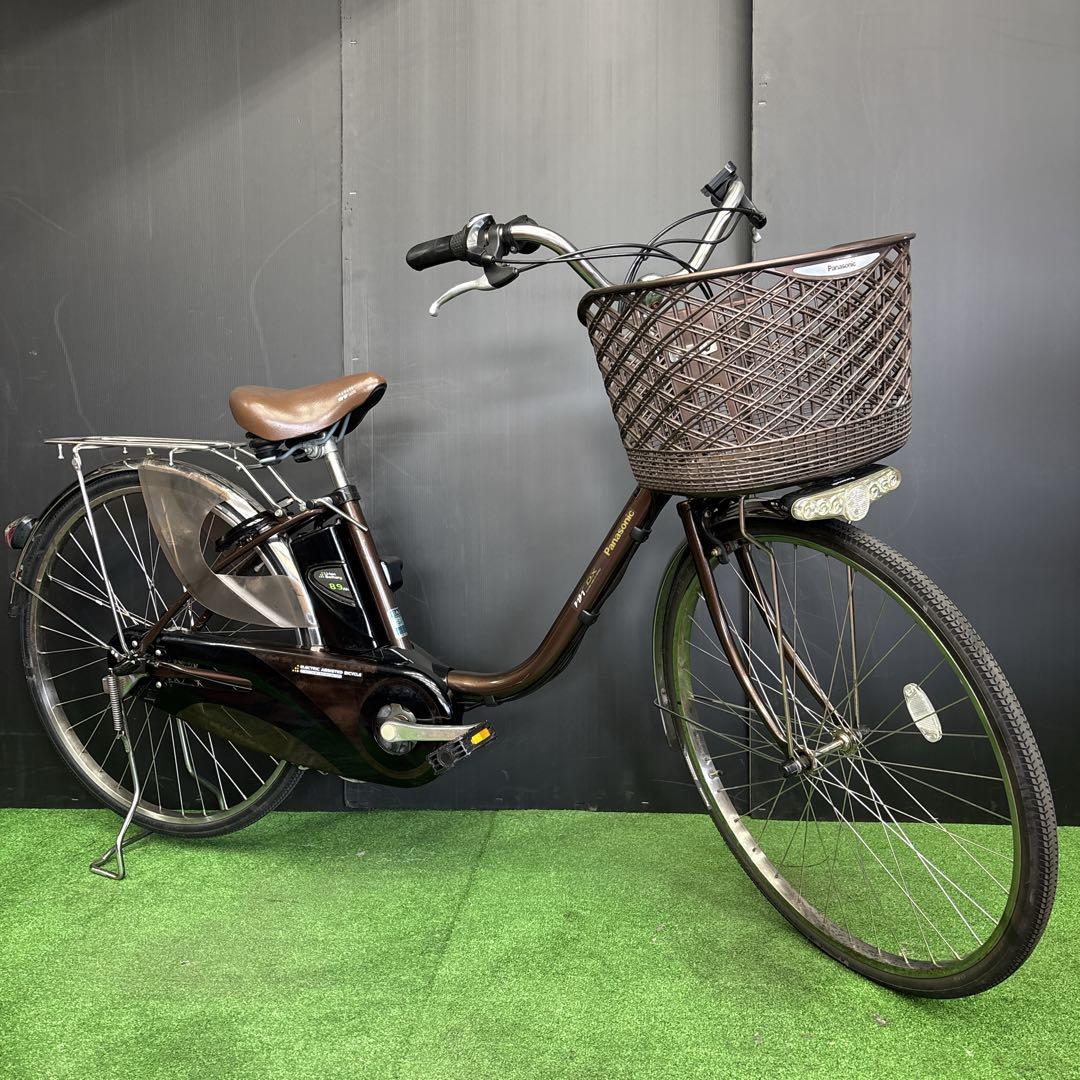 電動自転車 Panasonic Lithium vivi DX ブラウン　90★