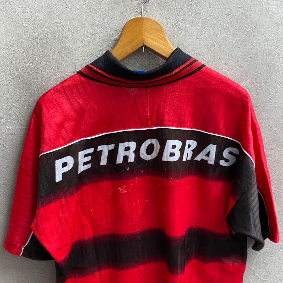 ブラジル製 90s umbro アンブロ CRフラメンゴ 半袖 ユニフォーム