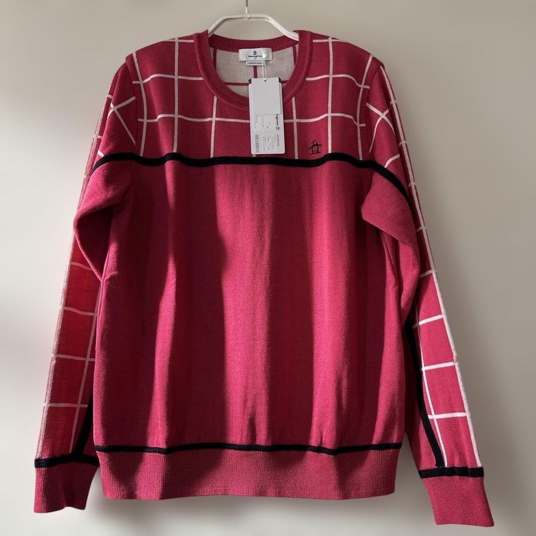 【タグ付未使用品】Munsingwear クルーネック長袖ニット　レディース