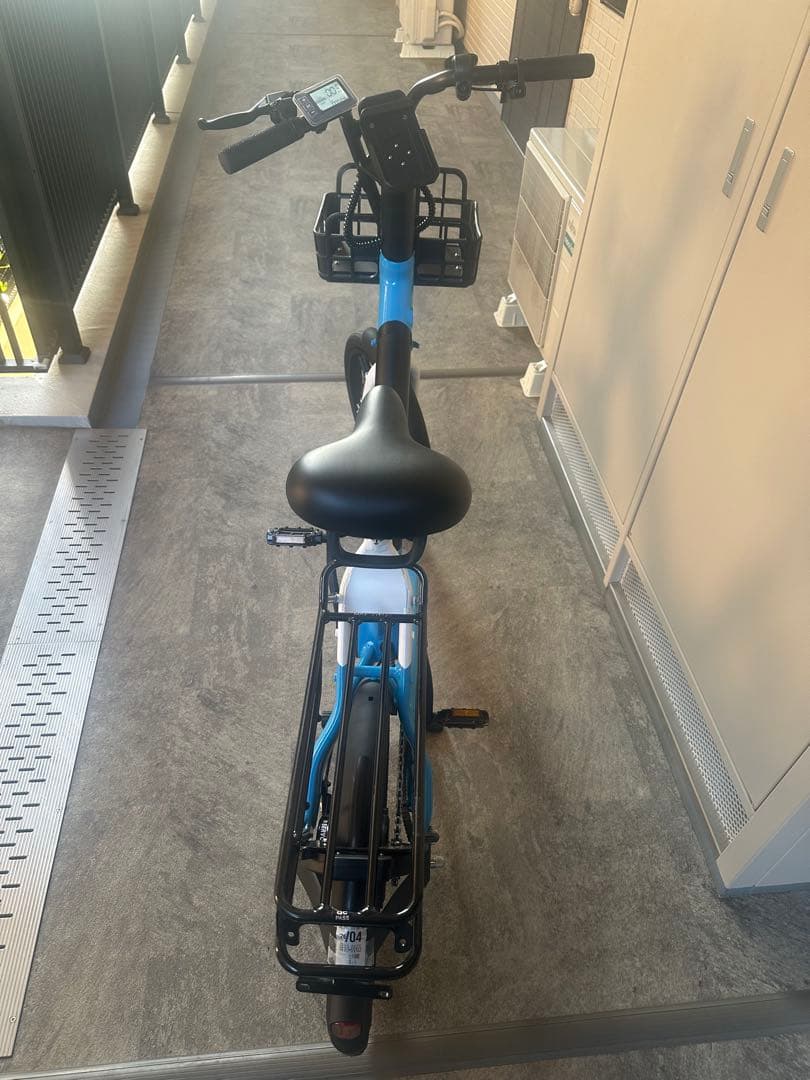 【ほぼ新品】EVERSET XING 電動アシスト自転車 青