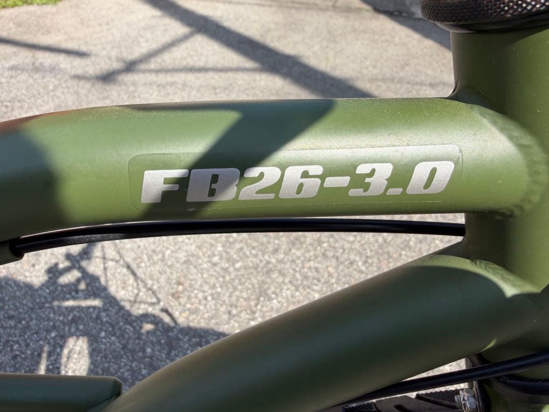 FB26-3.0 シティサイクル オリーブグリーン