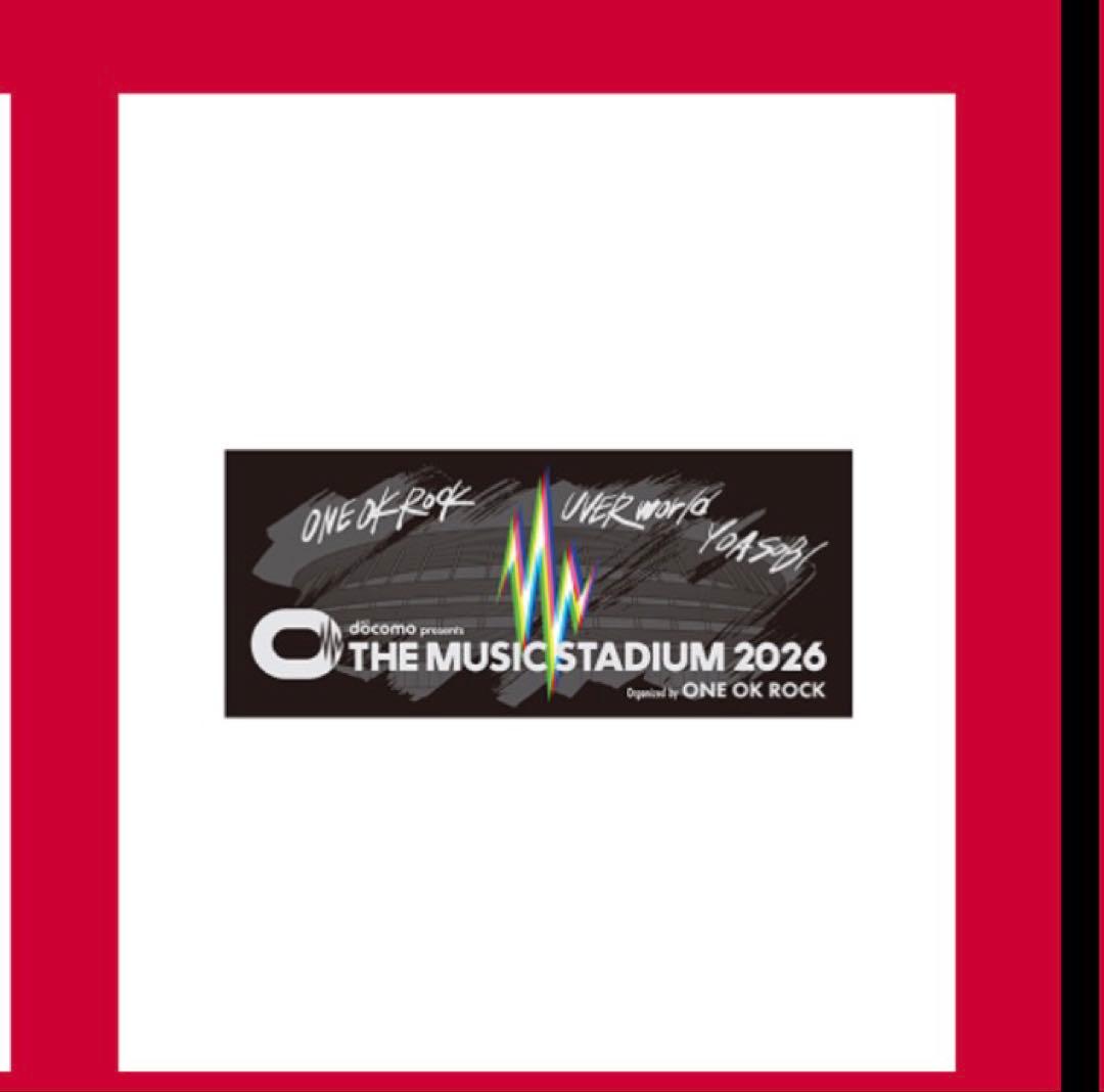 THE MUSIC STADIUM 2026 TシャツLサイズタオル2点セット