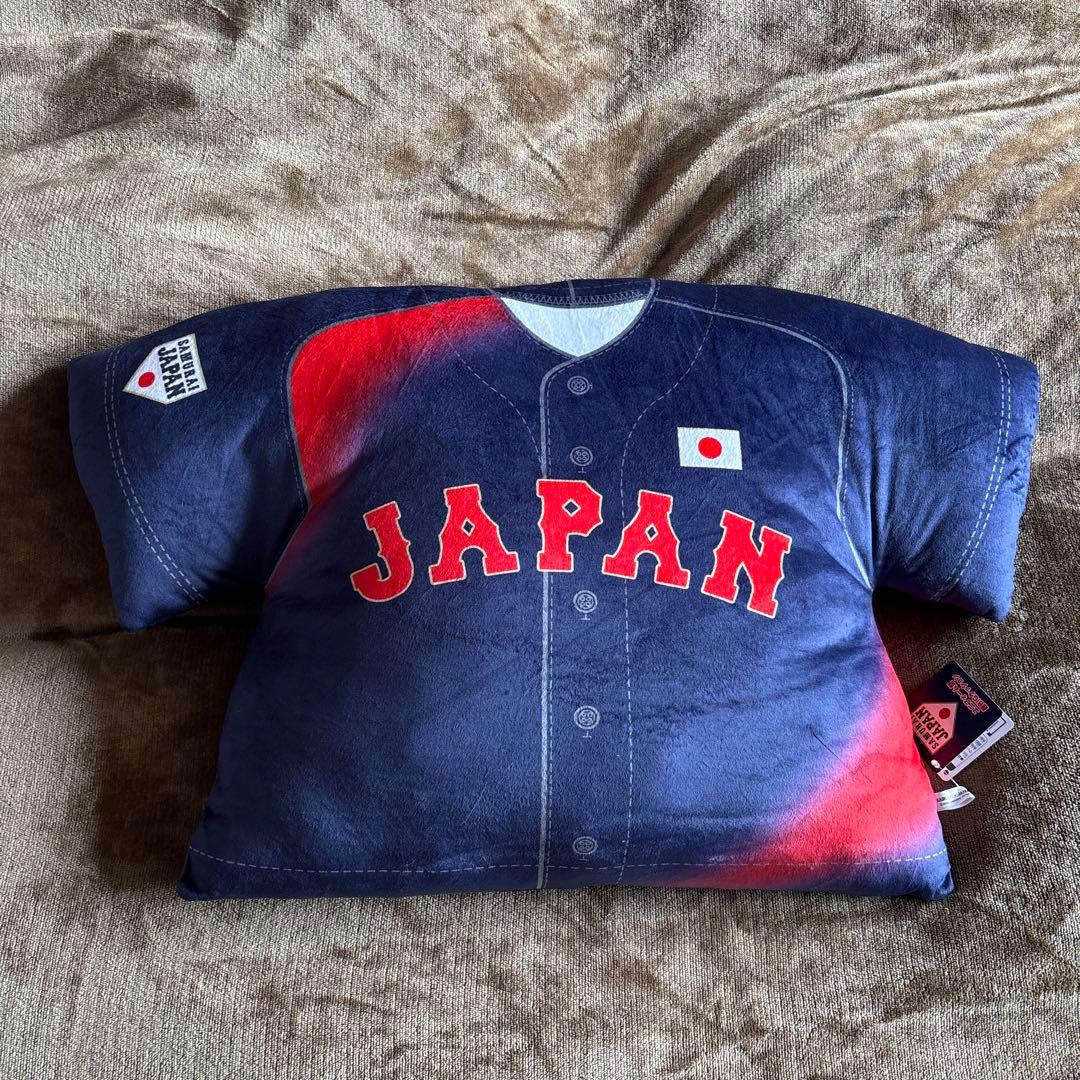 侍ジャパン ユニフォーム・キャップ クッション&収納バケット 4点セット