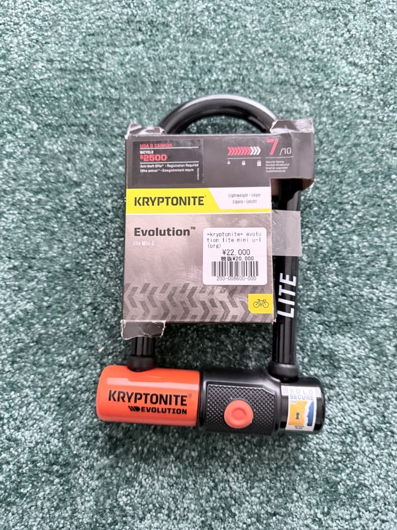 Kryptonite Evolution LITE 自転車 ブラック