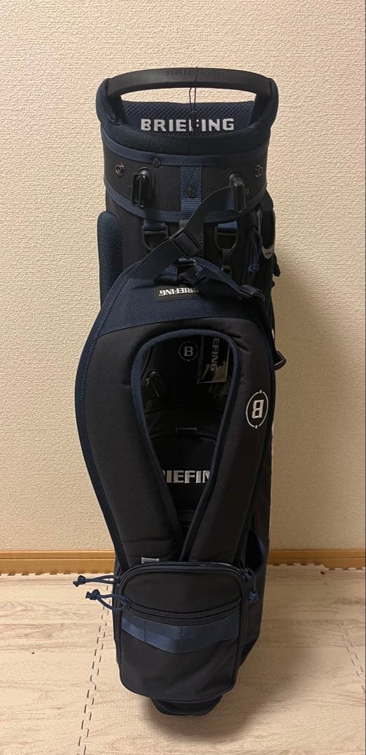 【新品】BRIEFING キャディバッグ CR-4 #04 ネイビー￼