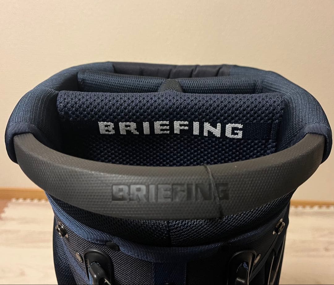 【新品】BRIEFING キャディバッグ CR-4 #04 ネイビー￼