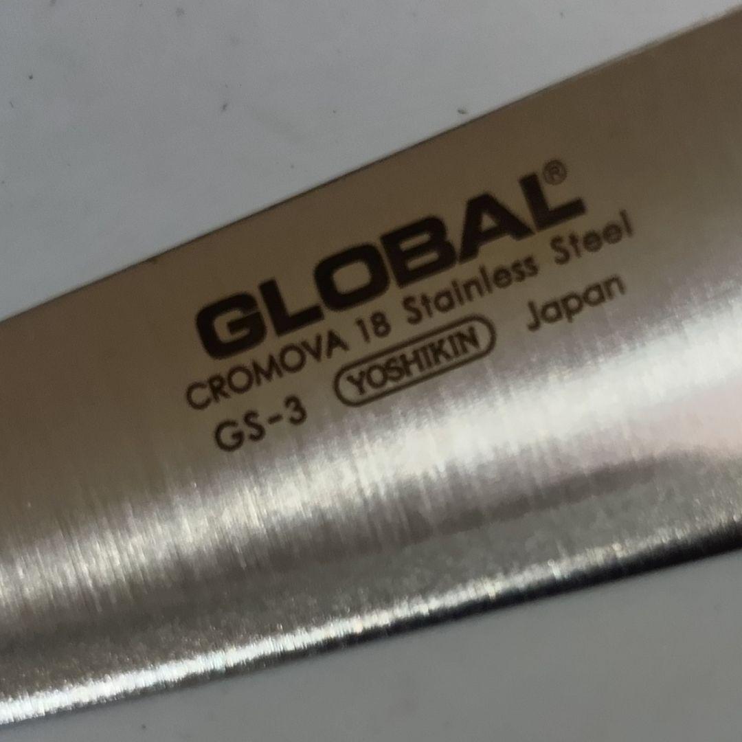 GLOBAL グローバル GS-3 ペティ ナイフ メーカー研ぎ直し済み