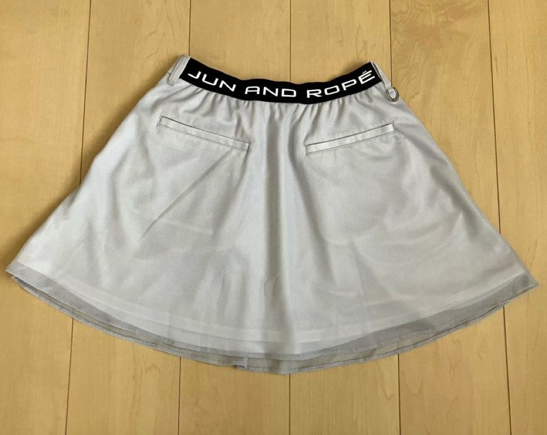 JUN&ROPE メッシュ フレアスカート 新品タグ付き　吸水速乾　UV