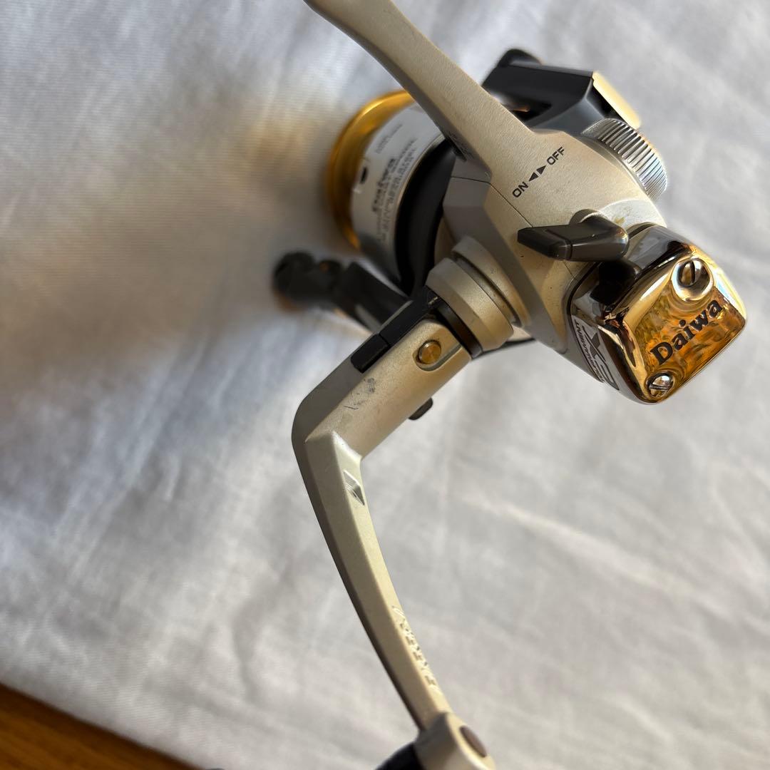 中古！Daiwa オールドスピニングリール　トーナメントEX800 収納袋付