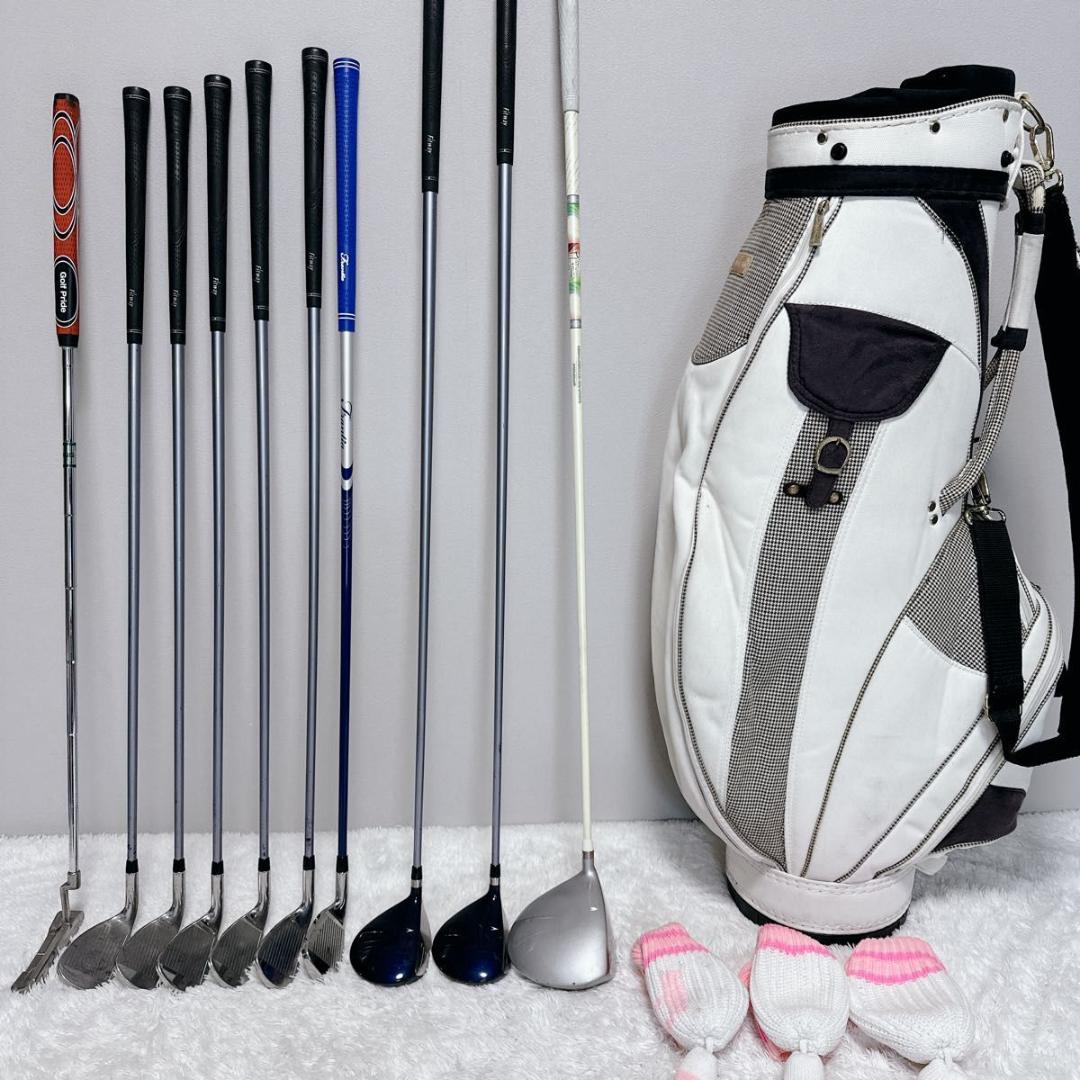 初心者 ゴルフ Fitway フィットウェイ 右利き L 女性 セット クラブ