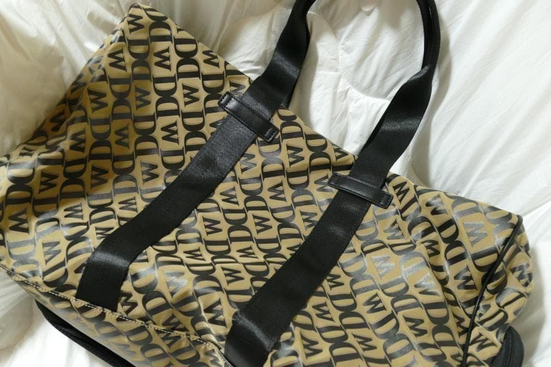 ★新品★ダンスウィズドラゴン★モノグラムプリントボストンバッグ★BE