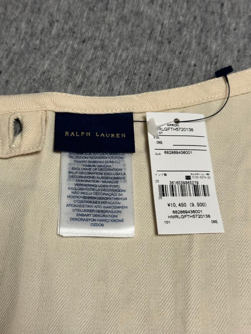 ラルフローレンエプロン　 新品　男女兼用