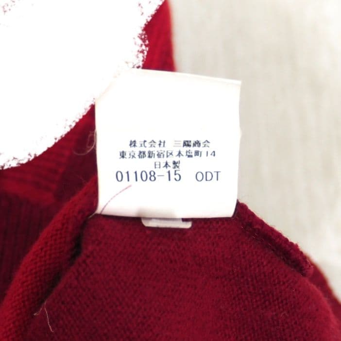BURBERRY GOLF　チェックセーター　三陽商会