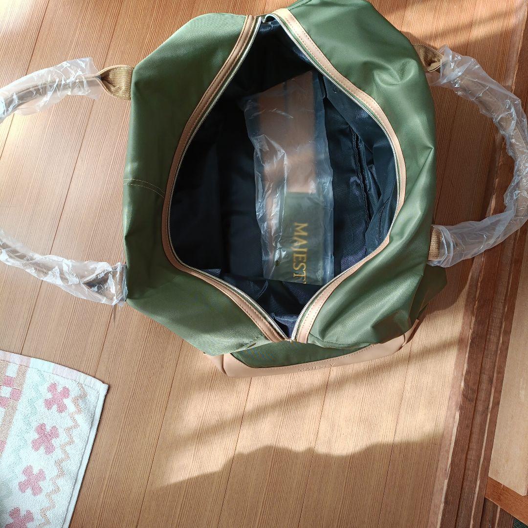 MAJESTY 正規品 カジュアル24 ボストン バック モスグリーン
