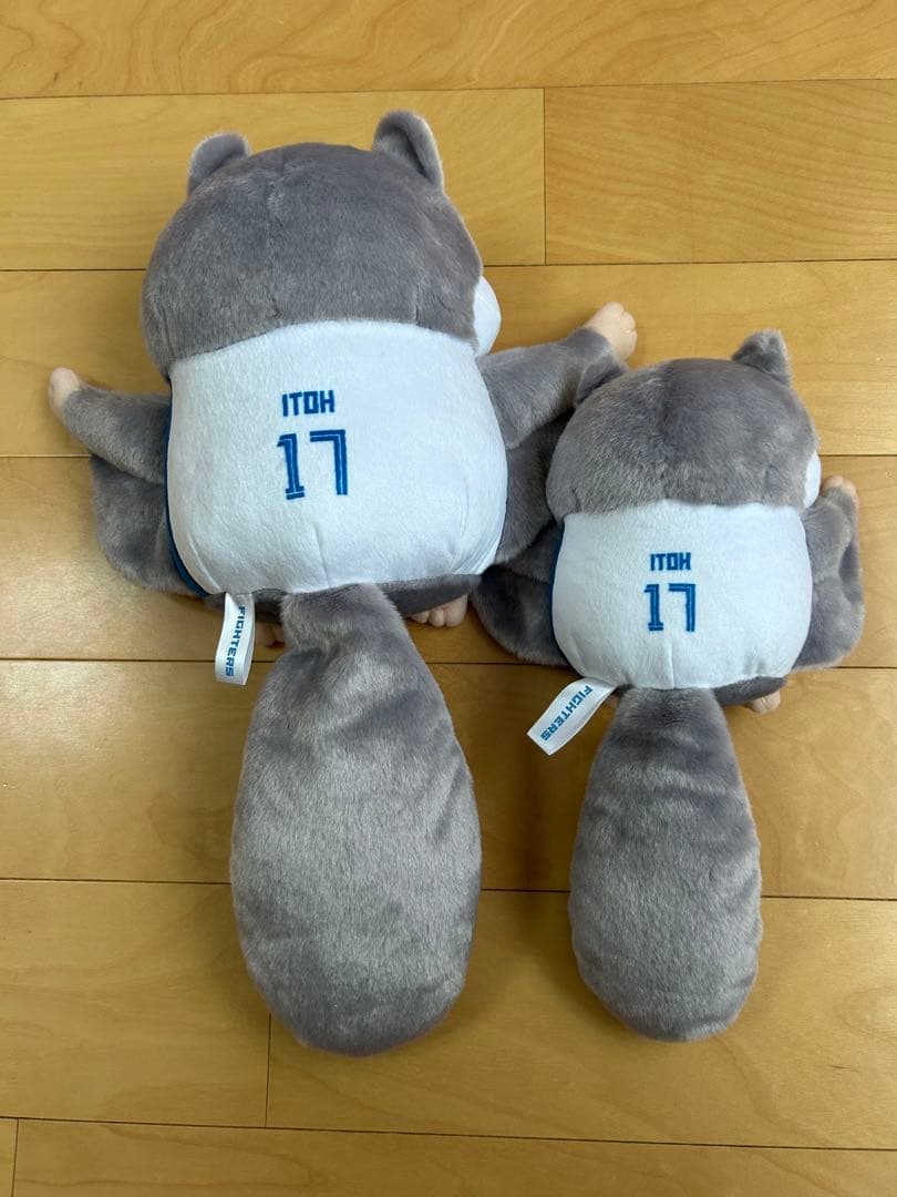 【非売品】ファイターズ　動物ぬいぐるみ第二弾　伊藤大海セット