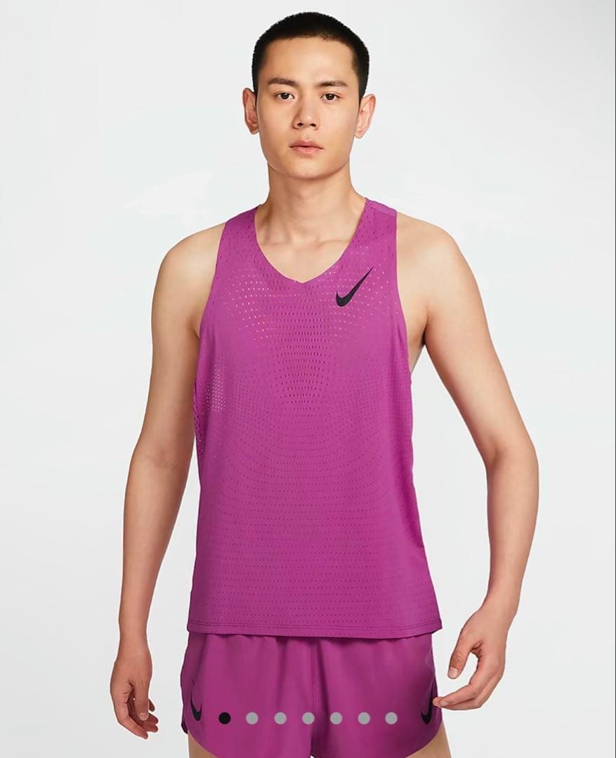 Nike メッシュタンクトップ ライトSサイズ
