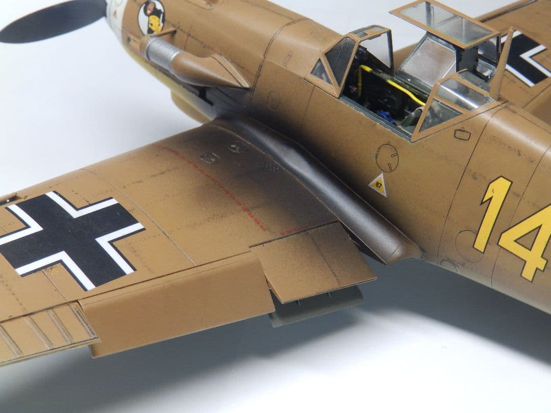 MI工房完成品,32分の1メッサーシュミットBf−109F−4Ｔrop