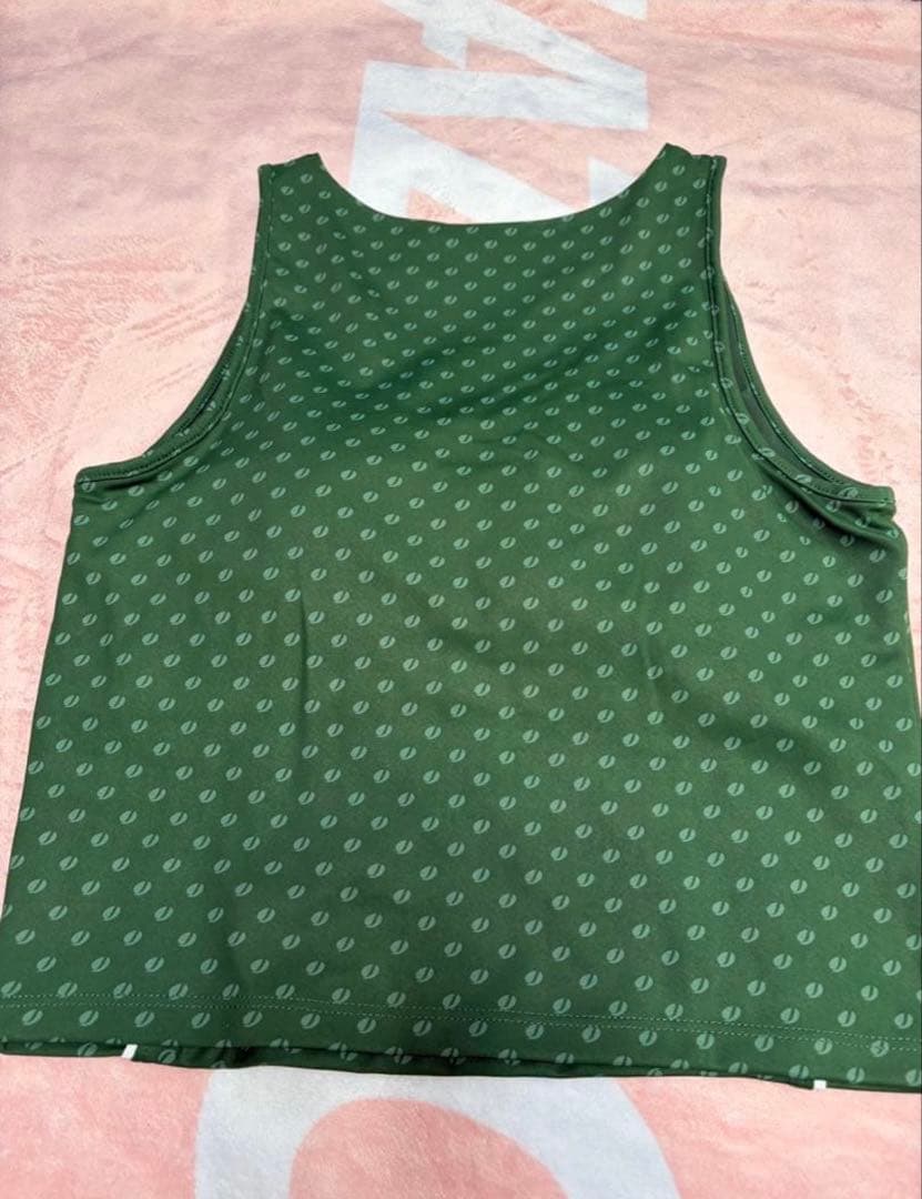 新品❗️ ジャザサイズ　ブラトップ　Sサイズ　グリーン　アイコン