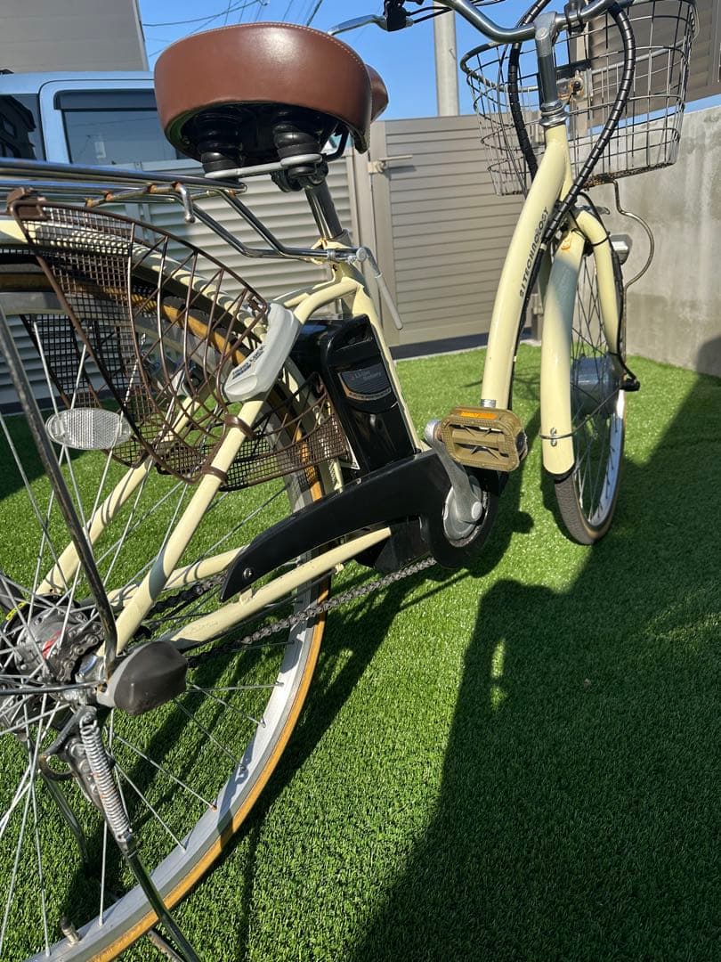 【直接引き渡し限定】電動アシスト付自転車 21テクノロジー　【空気入付】