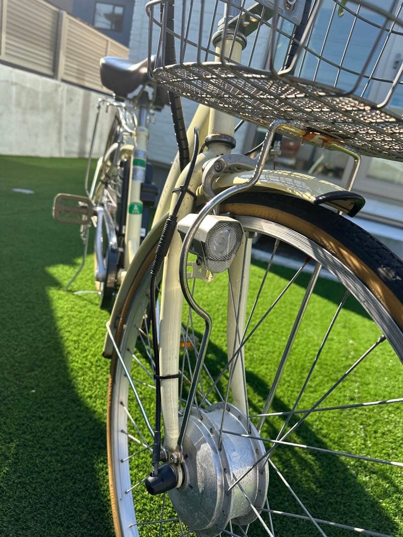 【直接引き渡し限定】電動アシスト付自転車 21テクノロジー　【空気入付】