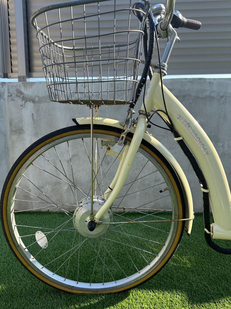 【直接引き渡し限定】電動アシスト付自転車 21テクノロジー　【空気入付】