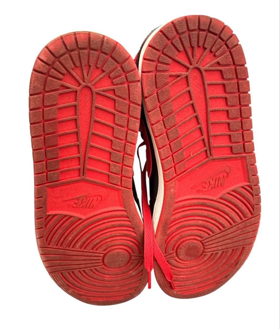 NIKE AIR JORDAN 1 MID 黒／赤　US9