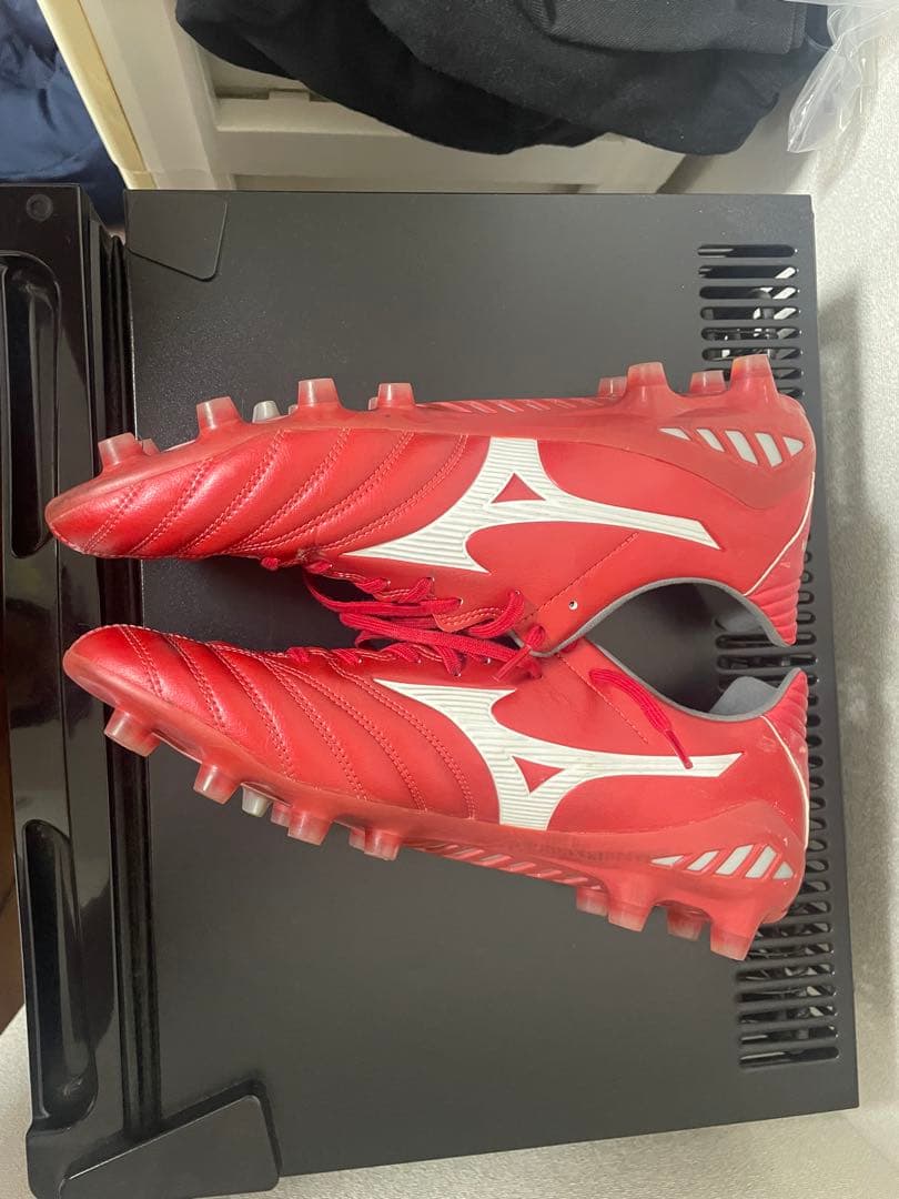 Mizuno サッカーシューズ スパイク レッド
